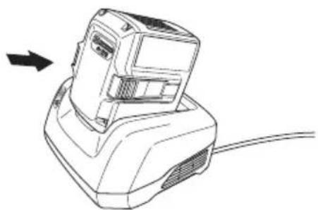 HUSQVARNA 325iB - Per caricare la batteria - 1