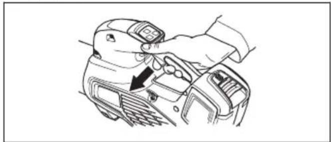 HUSQVARNA 325iB - Nastavitev optimalega pretoka zraka za delo - 3