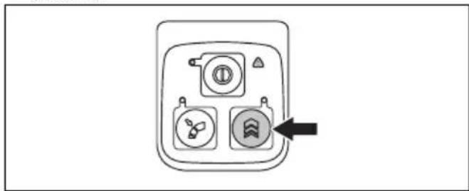 HUSQVARNA 325iB - Pour augmenter temporairement le flux d'air - 1