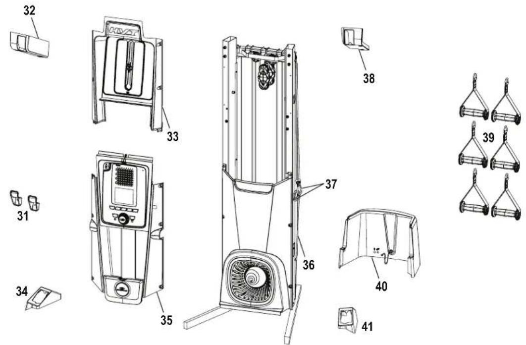 BOWFLEX SelectTech 560 - 器材垫 - 2