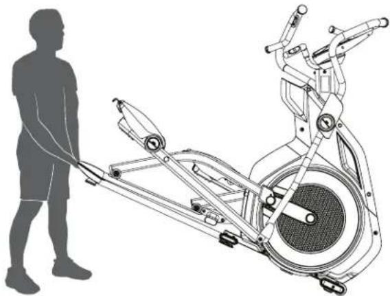 BOWFLEX BXE326 - Déplacement de la machine - 2