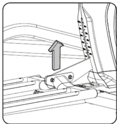 BOWFLEX BXE326 - Changement du niveau d'inclinaison - 2