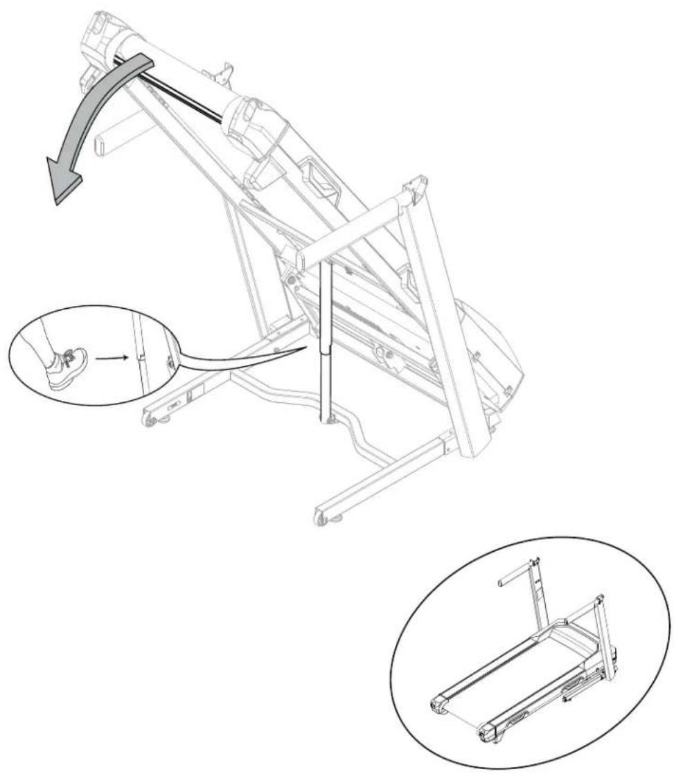 BOWFLEX BXT188 - Dépliez la plateforme de marche - 2