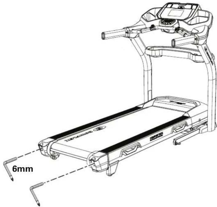 BOWFLEX BXE226 - Ajustement de la tension de la courroie - 2