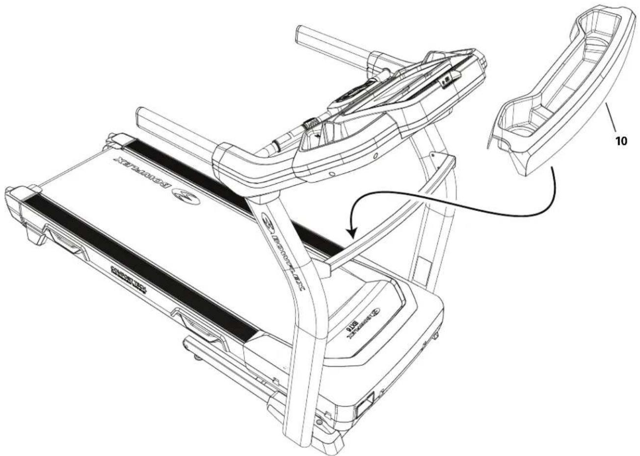BOWFLEX BXE226 - Arrimez au châssis les caches/boîtiers des jonctions à l'aide de la visserie - 2