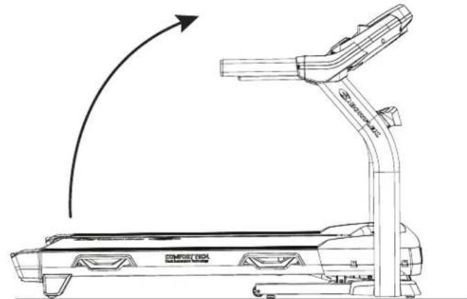 BOWFLEX BXE226 - Comment déplacer et ranger la machine - 7