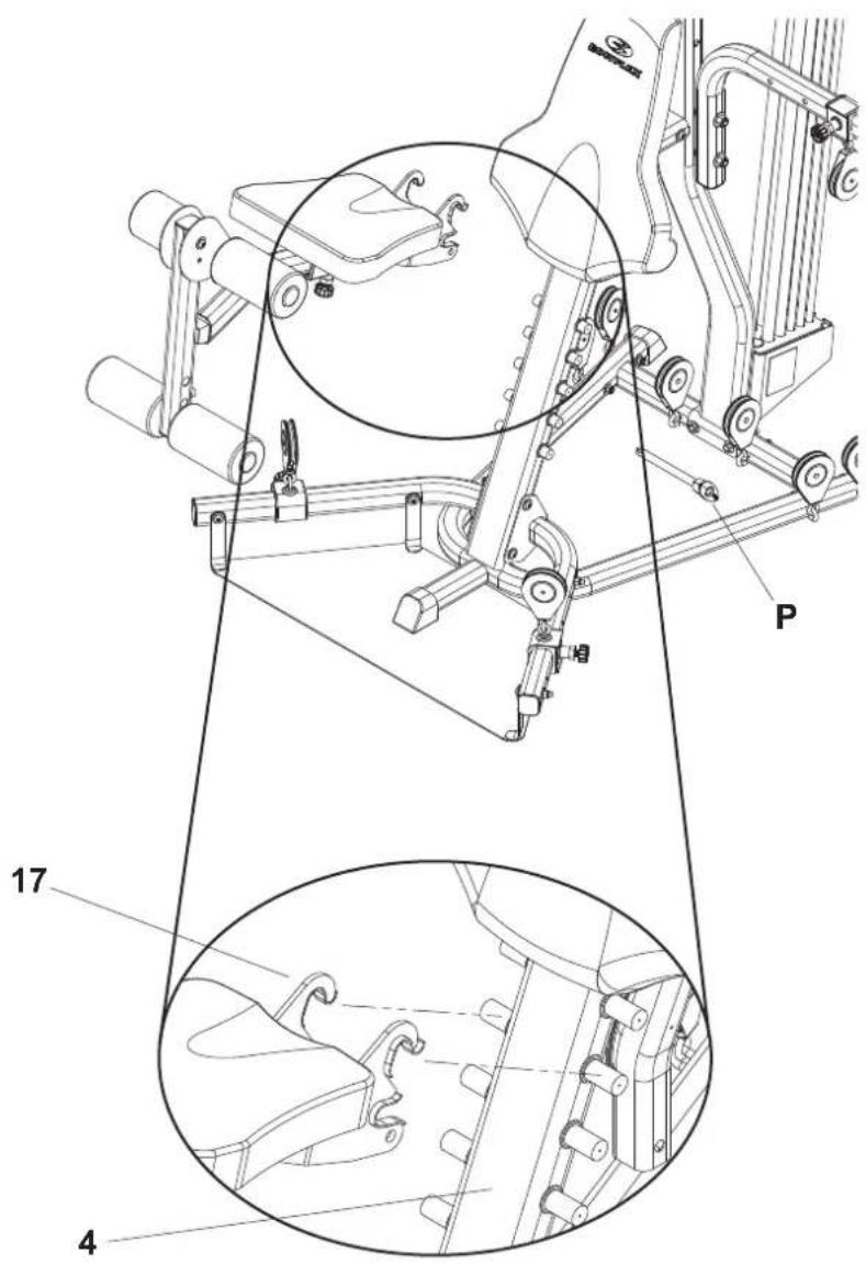 BOWFLEX Xtreme 2 SE - Onderdelen: - 1