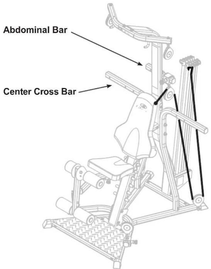 BOWFLEX Xtreme 2 SE - The Bowflex Xtreme® 2 SE Home Gym Cable Routing - 1
