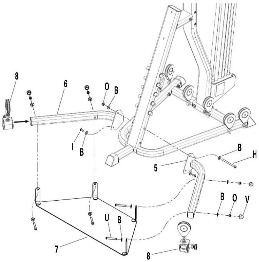BOWFLEX Xtreme 2 SE - 所需工具:7/32时内六角板手活动板手或套筒板手 - 1