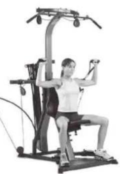 BOWFLEX Xtreme 2 SE - 滑轮位置: - 2