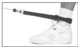 BOWFLEX Xtreme 2 SE - Agarre con corre n el arco del pie: - 3