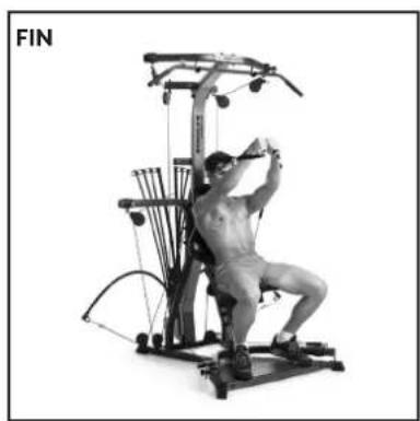BOWFLEX Xtreme 2 SE - Apertura de pecho inclinada: Aduccion de hombros horizontal (cod estabilzado) - 3