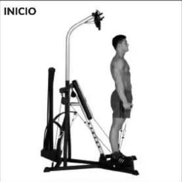 BOWFLEX Xtreme 2 SE - Extension y contraccion del biceps en martillo flexion de codos (en supinacion) - 2