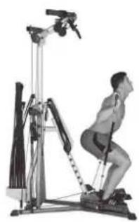 BOWFLEX Xtreme 2 SE - 腿部伸展装置: - 1