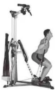BOWFLEX Xtreme 2 SE - 腿部伸展: - 1