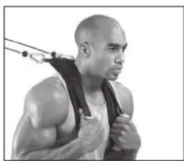 BOWFLEX Xtreme 2 SE - Agarre con corre n el arco del pie: - 5