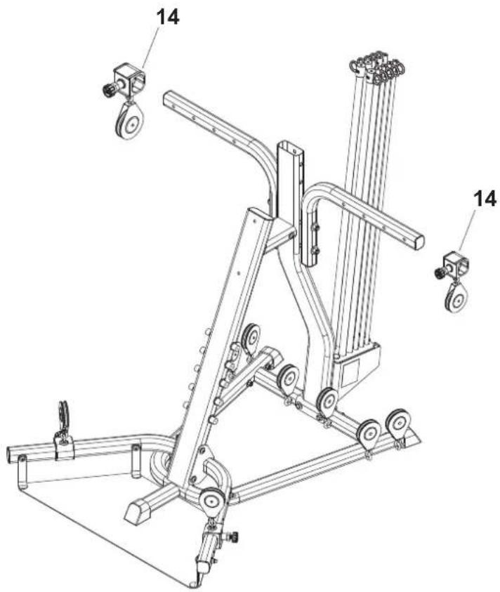 BOWFLEX Xtreme 2 SE - Teile: - 1