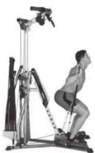 BOWFLEX Xtreme 2 SE - Leg-extension: - 1