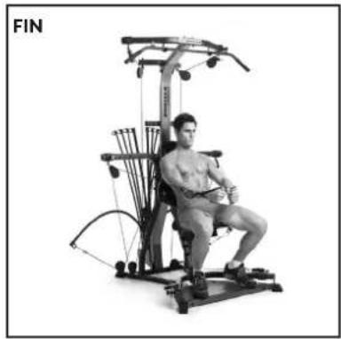 BOWFLEX Xtreme 2 SE - Apertura de pecho declinada: Aduccion de hombros horizontal (codo estabilzado) - 3
