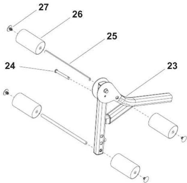 BOWFLEX Xtreme 2 SE - Parts: - 1