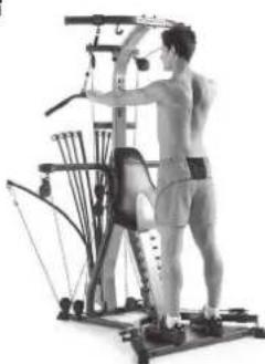 BOWFLEX Xtreme 2 SE - 滑輪位置: - 2