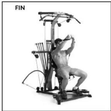BOWFLEX Xtreme 2 SE - Départage enées avec les deux mains. - 1