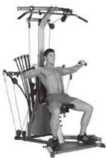 BOWFLEX Xtreme 2 SE - Ubicaciones de las poleas - 1