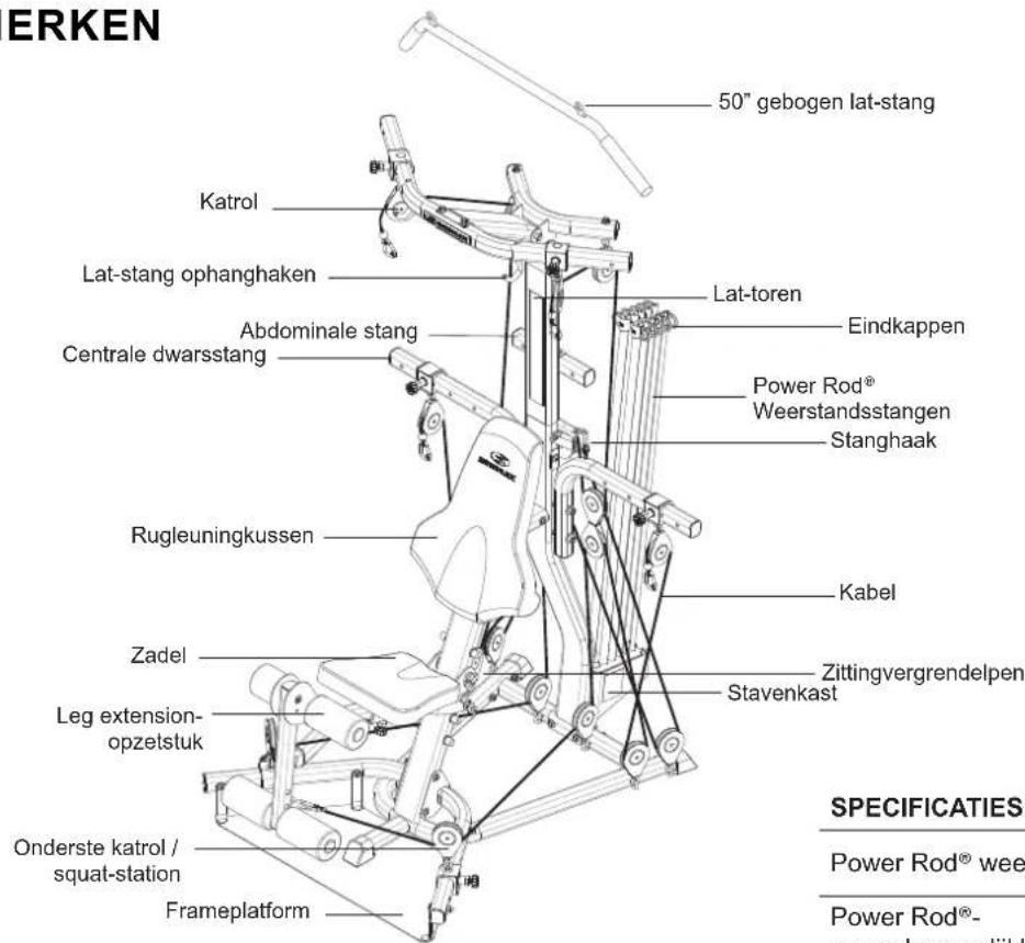 BOWFLEX Xtreme 2 SE - GARANTIE - 2