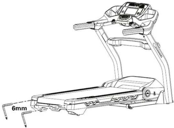 BOWFLEX BXT326 - Ajustement de la tension de la courroie - 2