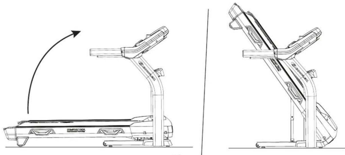 BOWFLEX BXT6 - Comment déplacer et ranger la machine - 7