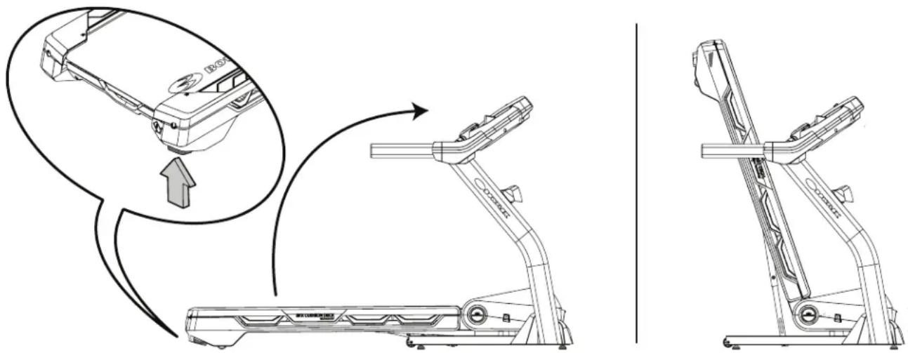 BOWFLEX BXT226 - Comment déplacer et ranger la machine - 7