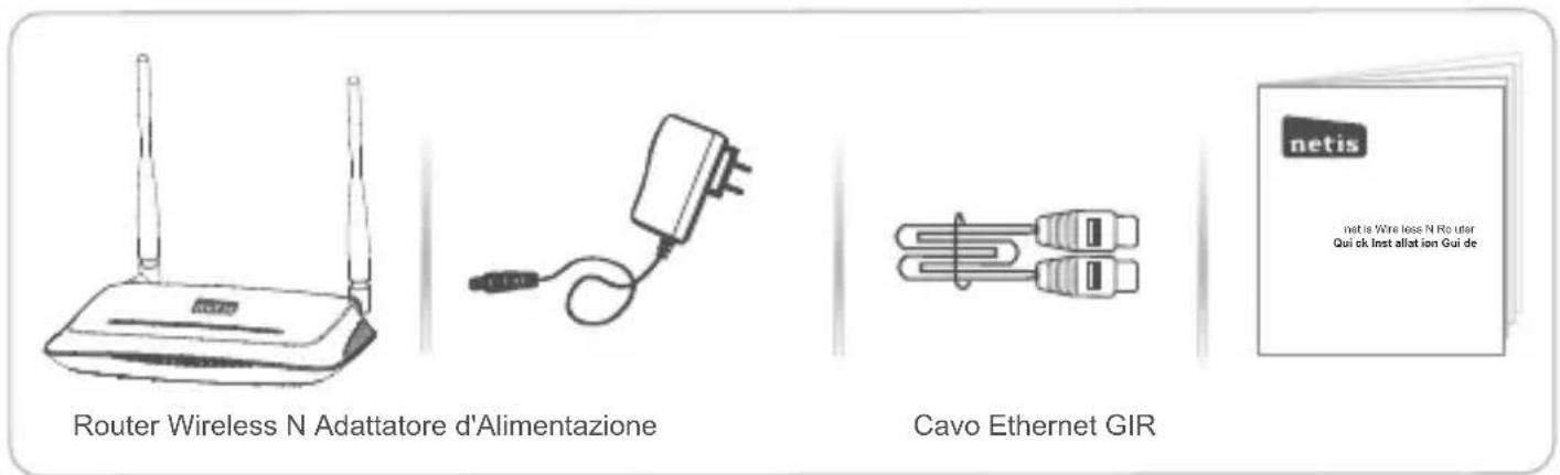 Netis WF2411I - 1.Contenuto della confezione - 1