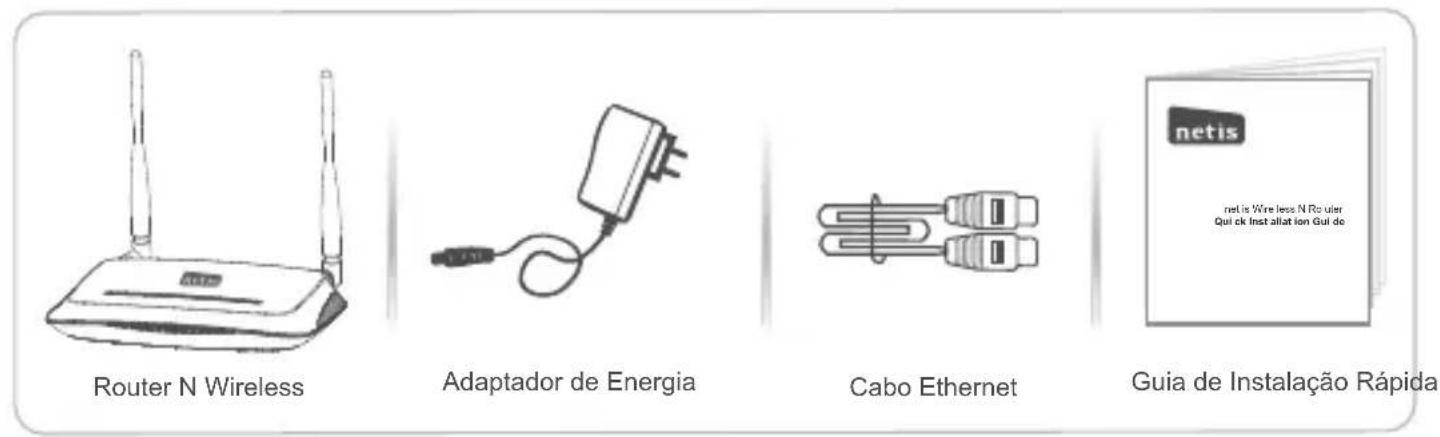 Netis WF2411I - 1.Conteudos da Embalagem - 1