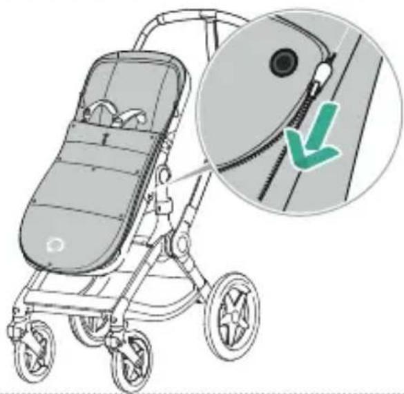 Bugaboo Performance winter footmuff - Bugaboo performance winter footmuff - 41