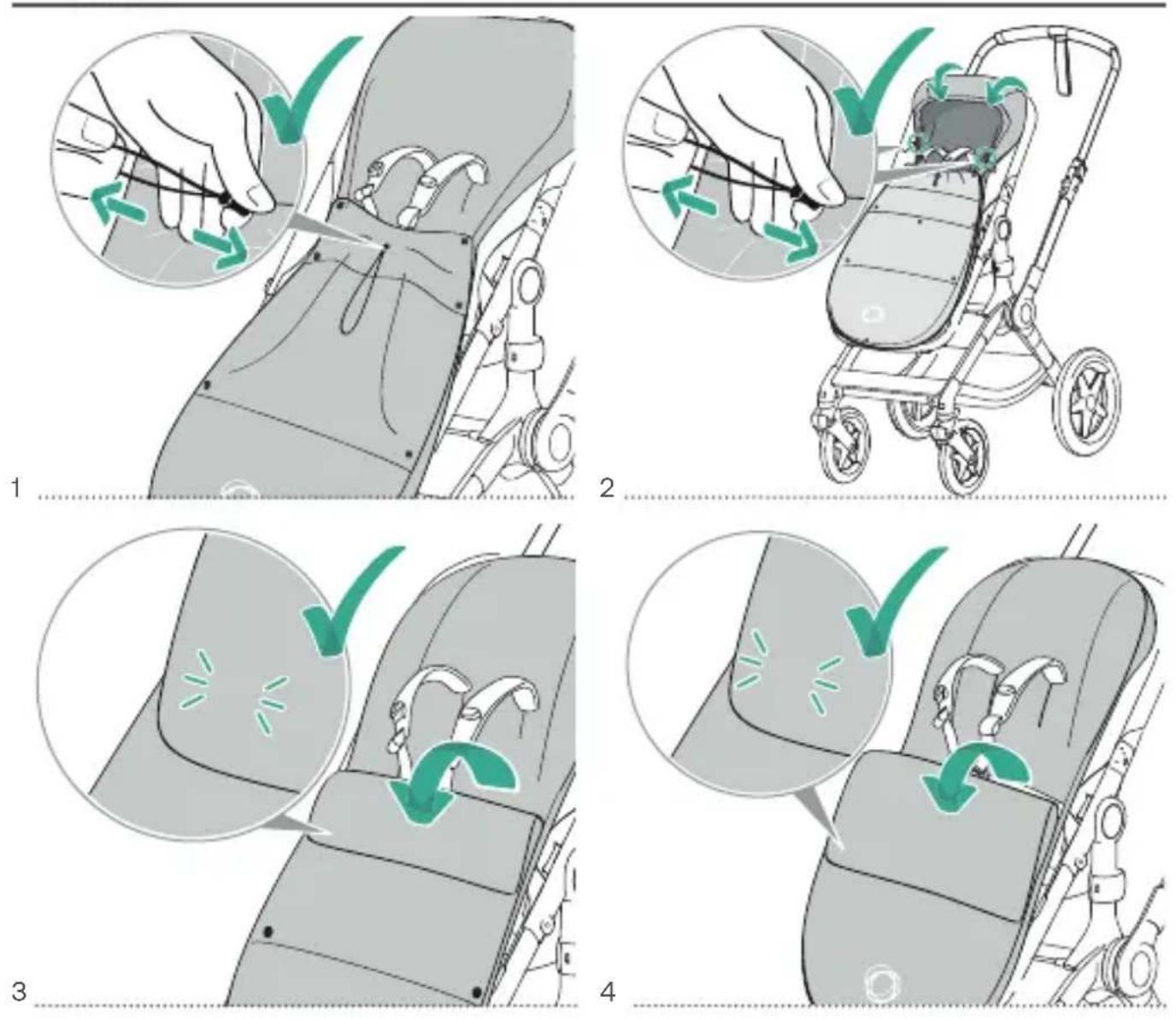 Bugaboo Performance winter footmuff - Bugaboo performance winter footmuff - 36