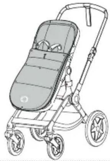 Bugaboo Performance winter footmuff - Bugaboo performance winter footmuff - 18