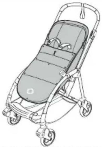 Bugaboo Performance winter footmuff - Bugaboo performance winter footmuff - 34