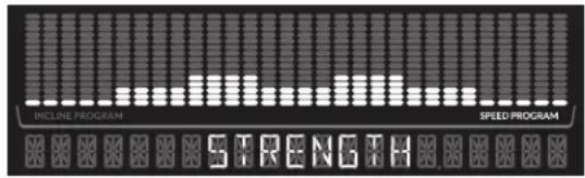 INCLINE PROGRAM SPEED PROGRAM