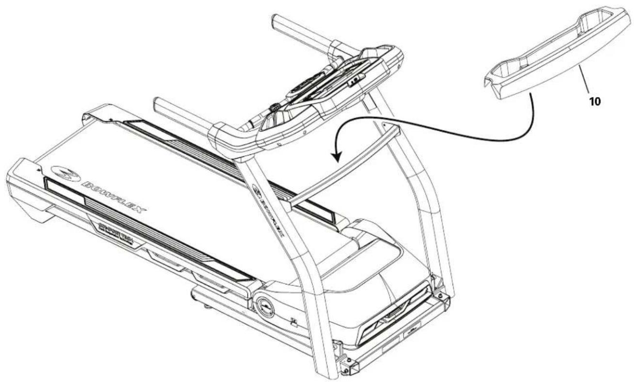 BOWFLEX BXT128 - Arrimez au chassis les caches des jonctions supérieure, fixer les embouts des caches des jonctions et inférieure à l'aide de la visserie - 2
