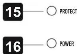 Crunch GP600 - PROTECTION CIRCUIT - 1