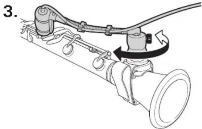 AUDIO TECHNICA ATM350UcW - Woodwind mount - 3