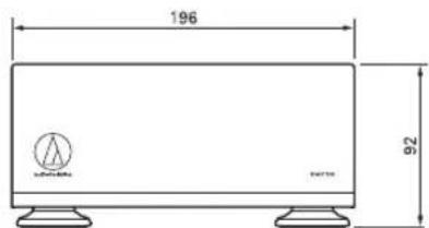AUDIO TECHNICA ATSUT1000 - Dimensions - 2