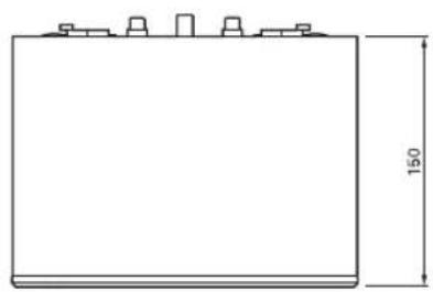 AUDIO TECHNICA ATSUT1000 - 外型尺寸 - 1