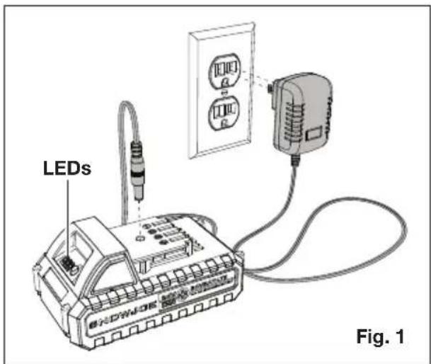 Auto Joe 24VAJVACP1 - Charging the Battery - 1