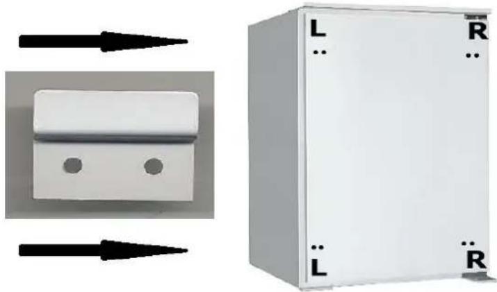 PKM KS120F - Pour MONTER le dispositif pour OUVRIR respectivement FERMER la porte procedez COMME SUIT: - 1