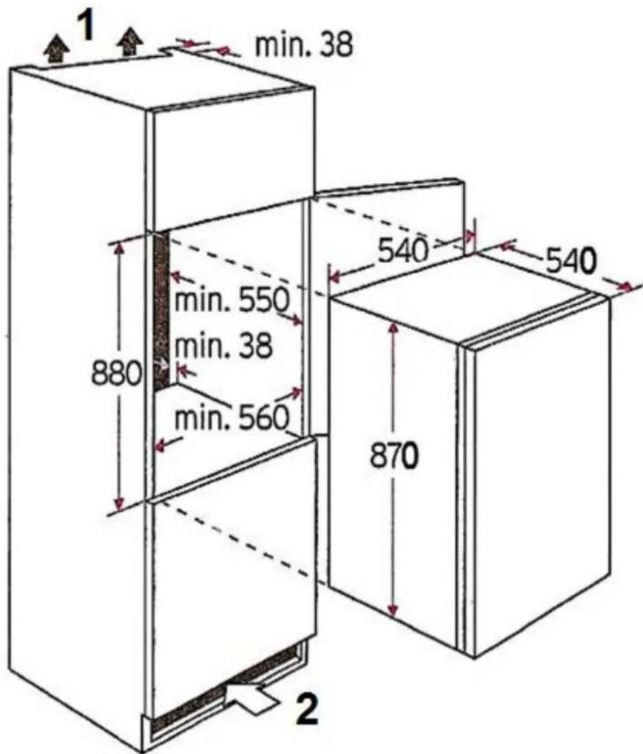 PKM KS120F - Abmessungen A/B - 1
