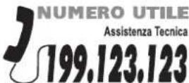 CANDY CWP60X - UN SOLO NUMERO TELEFONICO PER OTTENERE ASSISTENZA - 1