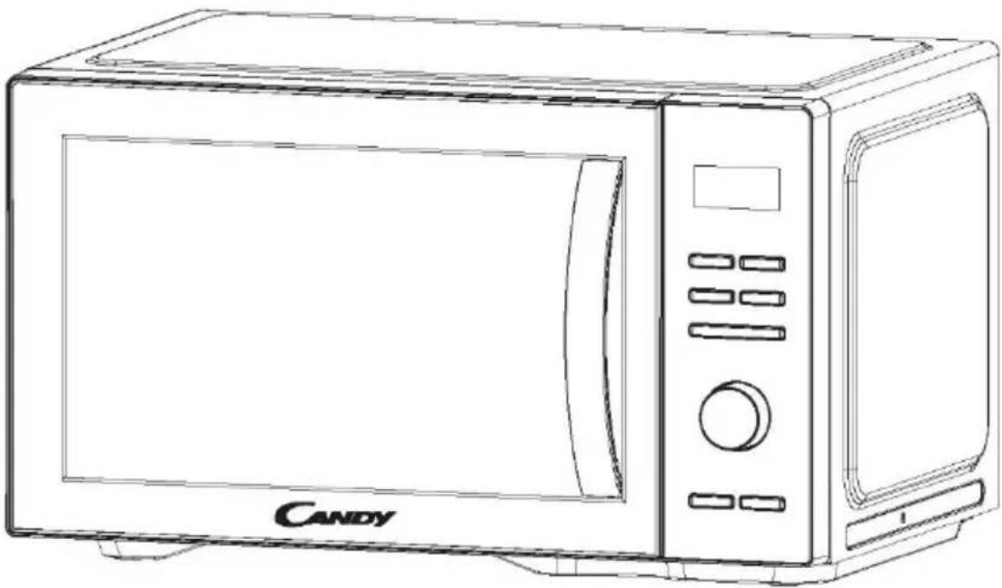 CANDY CMCA29EDLBST - Microwave Oven INSTRUCTION MANUAL - 1