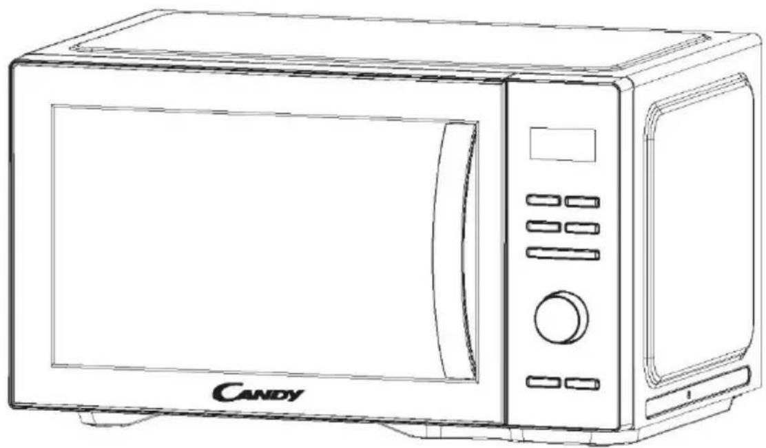 CANDY CMCA29EDLBST - Horno microondas MANUAL DE INSTRUCCIONES - 1