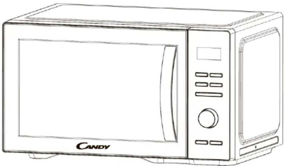 CANDY CMWA32EDLB - Microwave Oven INSTRUCTION MANUAL - 1